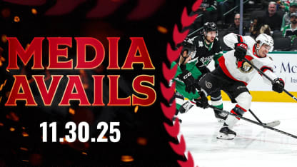 Ridly Greig Postgame Media vs DAL