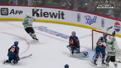 DAL@COL: Rantanen scores goal against Mackenzie Blackwood