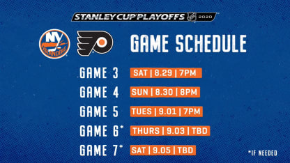 FLYERS SCHEDULE