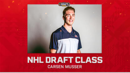 2023 NHL DRAFT CLASS - CARSEN MUSSER