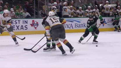 VGK@DAL: Hryckowian scores goal against Adin Hill