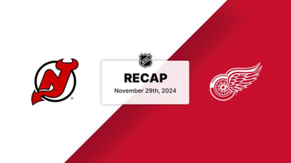 HIGHLIGHTS: Devils 5, Red Wings 4