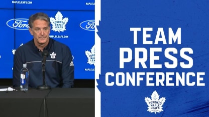 Brendan Shanahan and Brad Treliving | Media Day