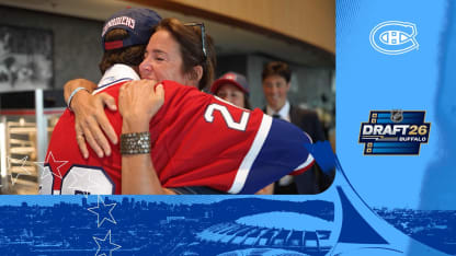 Cleaves family reunites after the NHL Draft