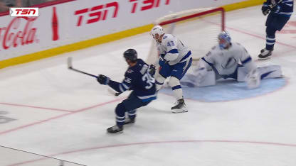 TBL@WPG: Barron scores goal against Andrei Vasilevskiy