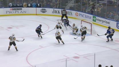 Fleury's save on Schwartz
