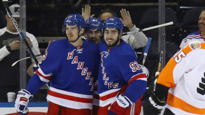 Chris Kreider  Mika Zibanejad  Pavel Buchnevich