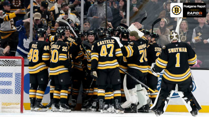 Pastrnak Scores 400th Goal in Bruins Win Over Toronto