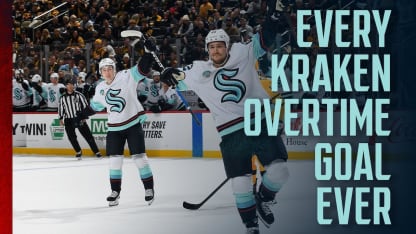 Every Kraken Overtime Winner Ever