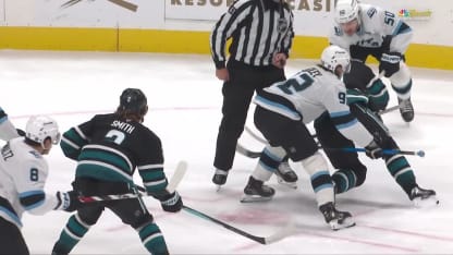 UTA@SJS: Toffoli scores goal against Karel Vejmelka