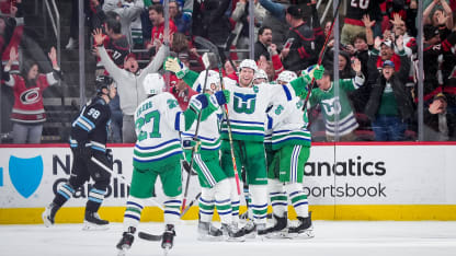 Hurricanes net three quick goals to complete comeback