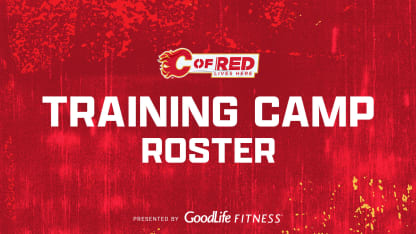 Flames Announce Training Camp Roster
