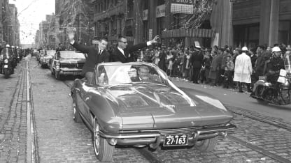 1963 Keon Shack parade