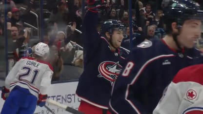 MTL@CBJ: Chinakhov scores goal against Samuel Montembeault