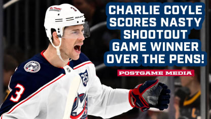 Coyle Scores NASTY SO Game Winner! | Postgame Media