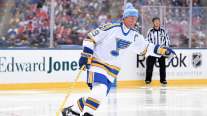 Wayne Gretzky Blues alumni game