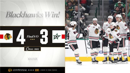 Game Recap | Blackhawks at Stars