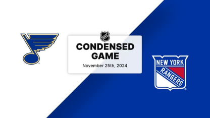 STL at NYR | Condensed Game