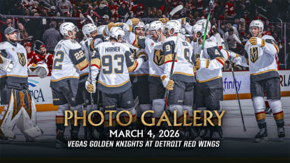 PHOTO GALLERY | Vegas Golden Knights at Detroit Red Wings | March 4, 2026