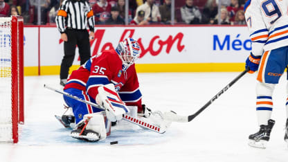 Montembeault blanchit les Oilers