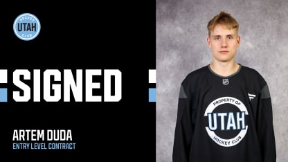 Utah Hockey Club Signs Defenseman Artem Duda to Entry-Level Contract