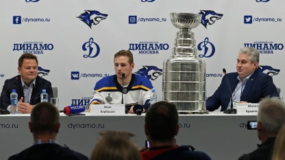 Ivan Barbashev spent his day with Stanley Cup