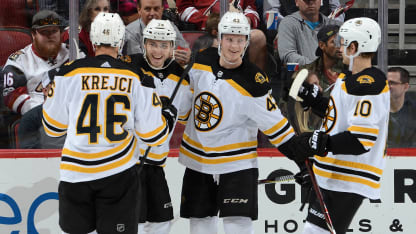Boston Bruins celebrate 10-15-17