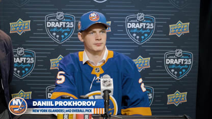2025 NHL Draft Press Conference - Prokhorov