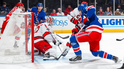 Carolina Hurricanes New York Rangers game recap December 22