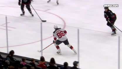 NJD@SEA: Hughes scores PPG against Joey Daccord