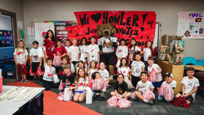 coyotes launch reading program for 2023 24 schoolyear