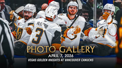 PHOTO GALLERY | Vegas Golden Knights at Vancouver Canucks | April 7, 2026