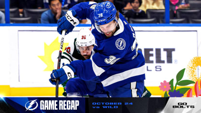 Recap: Minnesota Wild 4, Tampa Bay Lightning 2