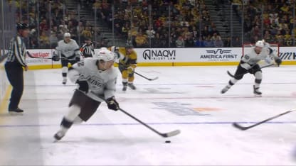 LAK@VGK: Moore scores goal against Adin Hill