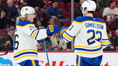 Dahlin and Sabres shine in win over MTL