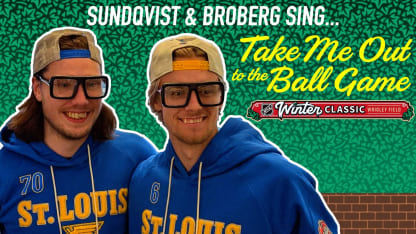 Sundqvist, Broberg sjunger Take Me Out to the Ball Game