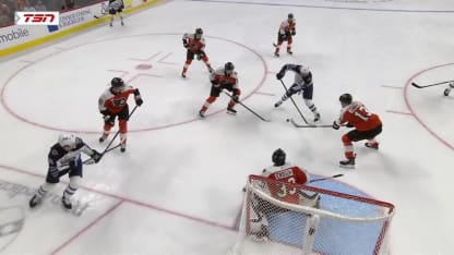 WPG@PHI: Barron scores goal against Samuel Ersson