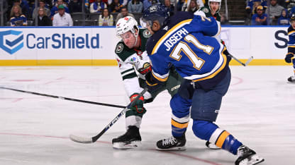 Minnesota Wild St. Louis Blues game recap October 15