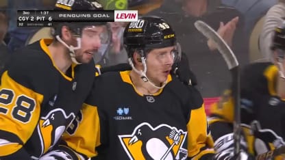 CGY@PIT: Lizotte scores goal against Dan Vladar