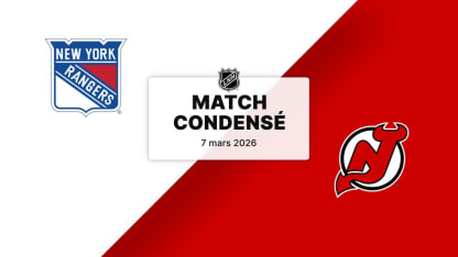 Match condensé : NYR @ NJD 07/03/2026