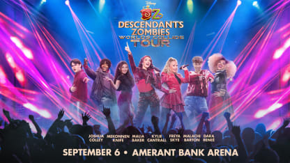 September 6: Disney Descendants/Zombies: Worlds Collide Tour