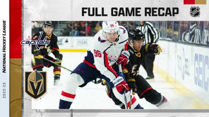 Recap: VGK 6, WSH 2