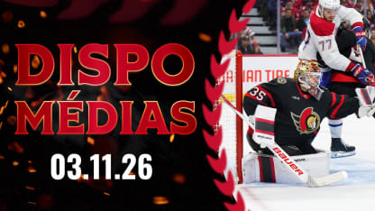 Linus Ullmark dispo médias après le match contre MTL