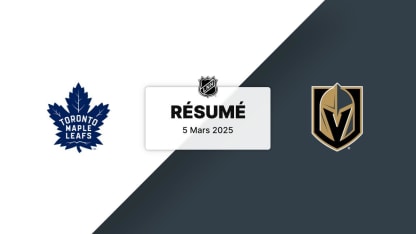 TOR vs VGK | Résumé 05/03/2025