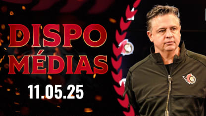 Travis Green dispo médias