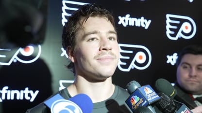 12/3 PHI vs. BUF Postgame: Bobby Brink