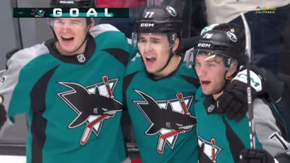 WPG@SJS: Misa scores goal against Connor Hellebuyck