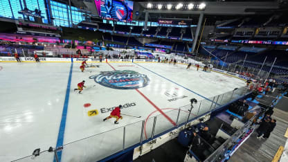 Drone look inside the NHL Winter Classic