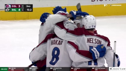 Nichushkin ties it late