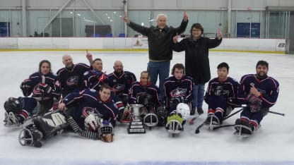 NESHL Championships sled